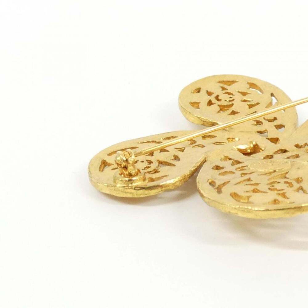 CHANEL Authentic Gold Brooch - Picture 3 of 3